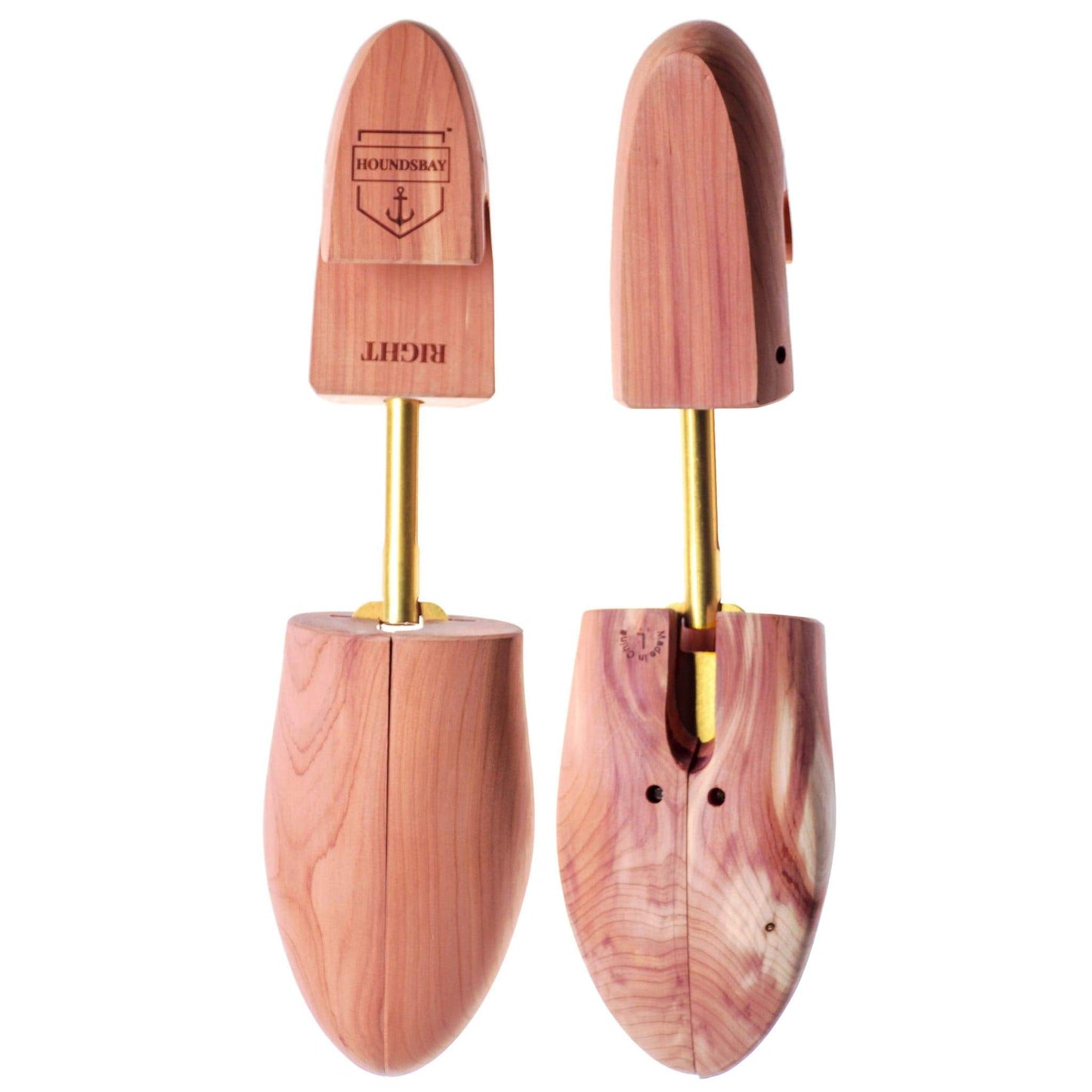 HOUNDSBAY Shoe Trees Men’s Cedar Shoe Tree – Split Toe