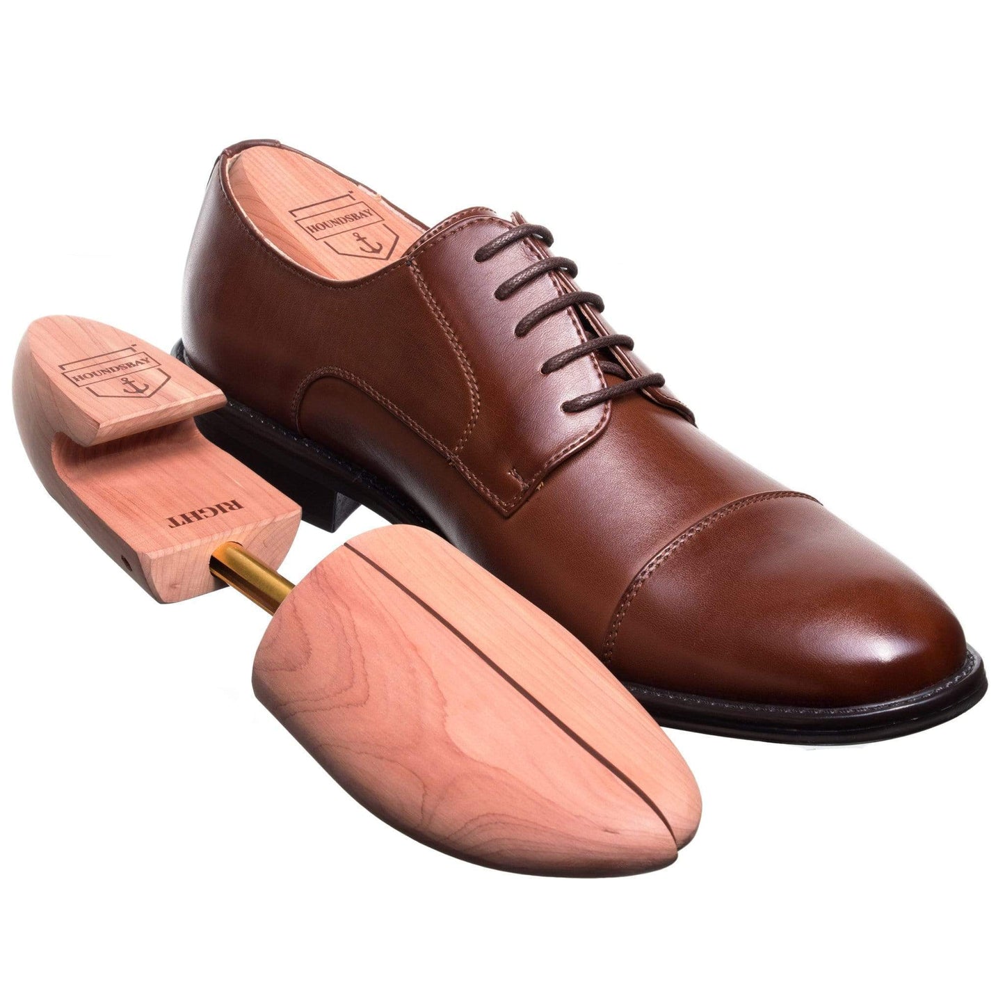 HOUNDSBAY Shoe Trees Men’s Cedar Shoe Tree – Split Toe