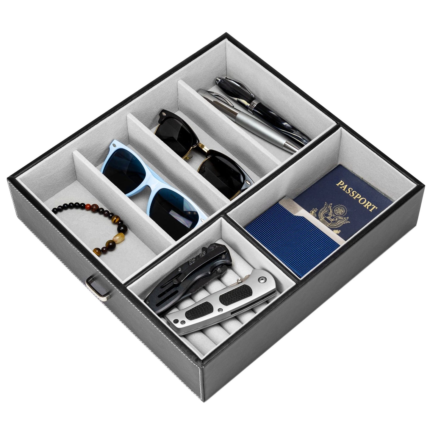 HOUNDSBAY Valet Organizer Lookout - Sunglasses Organizer Valet Box