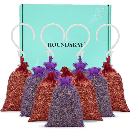 HOUNDSBAY 10 Lavender and 10 Cedar Sachets