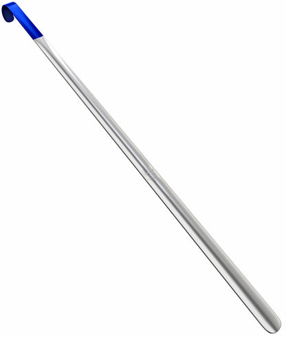HOUNDSBAY Shoe Horn Navy / 31.5" Extra-Long Handled Metal Shoe Horn