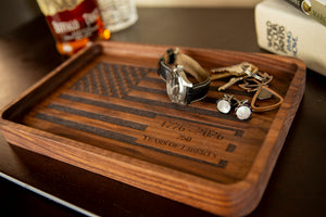 HOUNDSBAY Valet Organizer The Freedom Tray 1776-2026 - Limted Edition - America 250