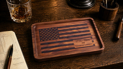 HOUNDSBAY Valet Organizer The Freedom Tray 1776-2026 - Limted Edition - America 250