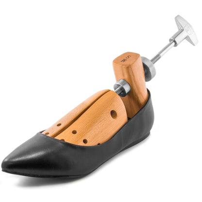 HOUNDSBAY Shoe Stretcher The Bulldog - Heavy-Duty Wood & Metal 2-Way Premium Shoe Stretcher