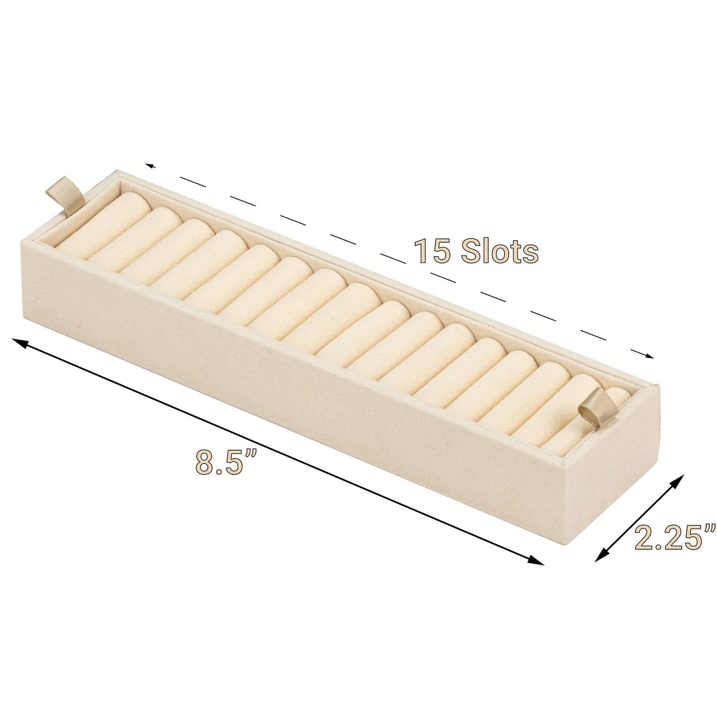 HOUNDSBAY Valet Organizer Ring, Cufflink, and Jewelry Tray for Admiral, Commander, and Victory Valets