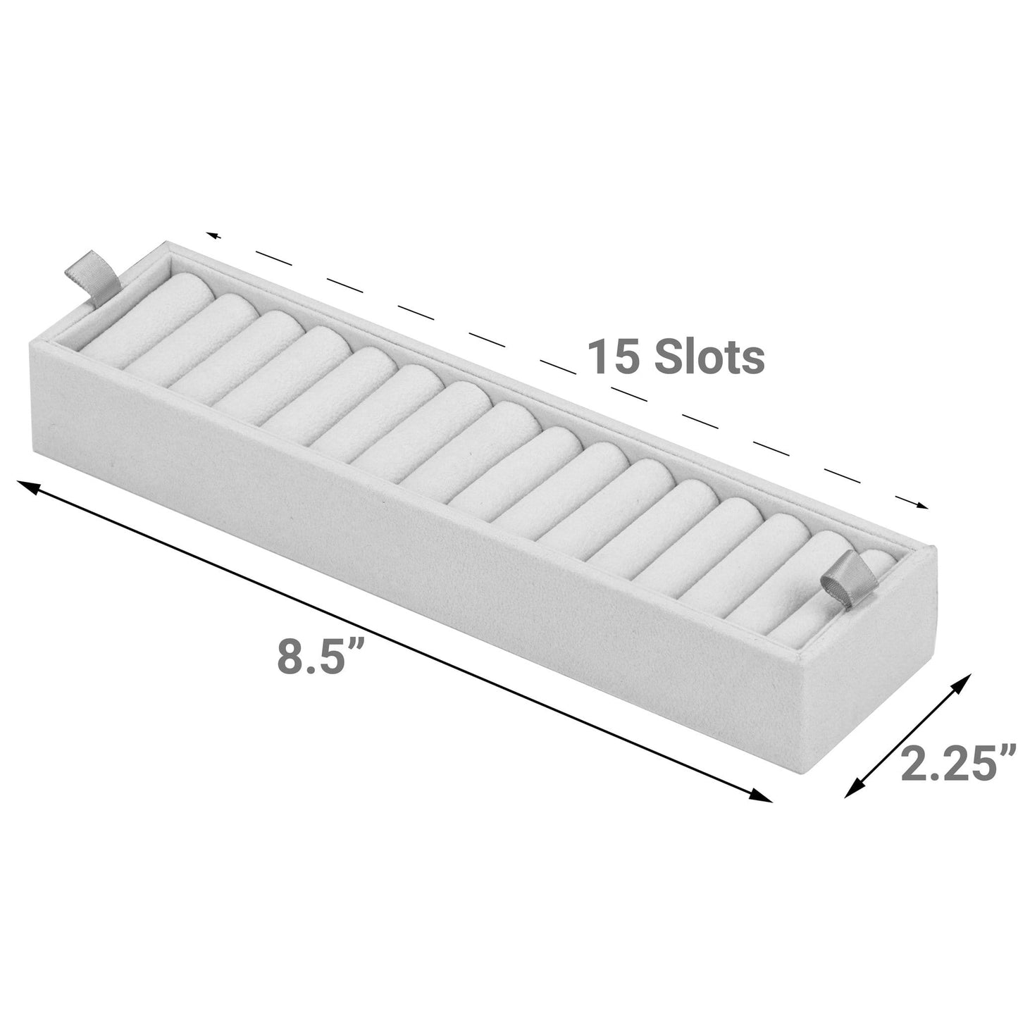 HOUNDSBAY Valet Organizer Ring, Cufflink, and Jewelry Tray for Admiral, Commander, and Victory Valets