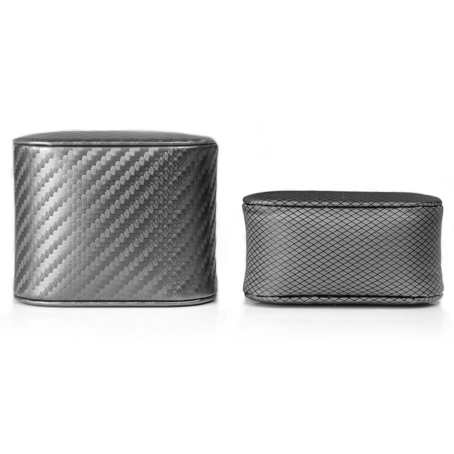 HOUNDSBAY Watch Box The Mariner - Watch Display Box with Carbon Fiber Patterned Interior - 10 Watches